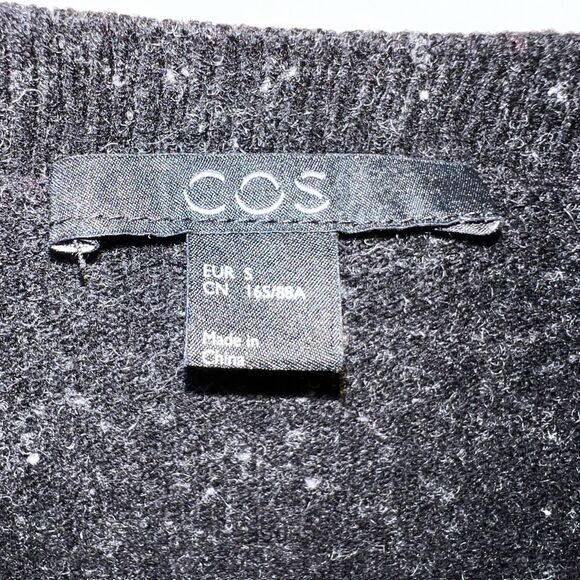 COS Speckled Wool Pullover Sweater - Picture 3 of 7